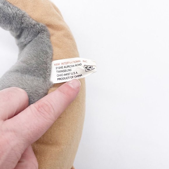 K & M Toys Km International Plush Dolphin Hand Puppet Stuffed